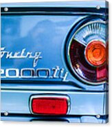 1972 Bmw 2000 Tii Touring Taillight Emblem -0182c Acrylic Print