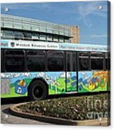 Ameren Missouri And Missouri Botanical Garden Metro Bus  #3 Acrylic Print