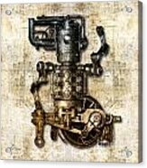 Antique Mechanical Figure #3 Acrylic Print