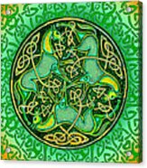 3 Celtic Irish Horses Acrylic Print