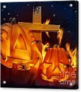 Creepy Halloween Night #3 Acrylic Print