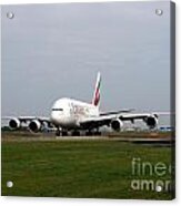 Emirates Airbus A380 #3 Acrylic Print