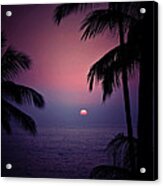 Sultry Sunset Acrylic Print