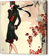 1920s France La Vie Parisienne Magazine #313 Acrylic Print