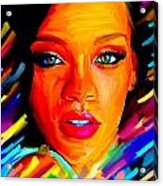 Rihanna #33 Acrylic Print