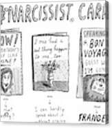 Narcissist Cards Acrylic Print