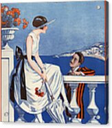 1920s France La Vie Parisienne Magazine #363 Acrylic Print