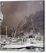9-11-01 Wtc Terrorist Attack #4 Acrylic Print