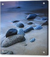 Campelo Beach Galicia Spain Acrylic Print