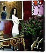 Diane Von Furstenberg At Home #4 Acrylic Print