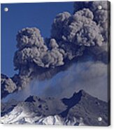 Mt Ruapehu 1996 Eruption New Zealand #4 Acrylic Print