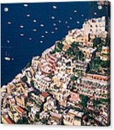 Positano Town In Italy #2 Acrylic Print