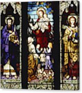 Stained Glass Window, St. Matthews #4 Acrylic Print