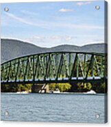 421 Bridge Over South Holston Lake - Tennessee Acrylic Print