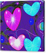472 -  Valentine Hearts  ... Acrylic Print