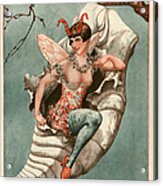 1920s France La Vie Parisienne Magazine #478 Acrylic Print