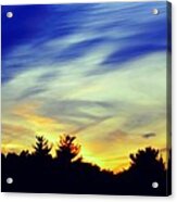 Colorful Sunset Sky #5 Acrylic Print