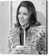 Diana Rigg In The Avengers #5 Acrylic Print