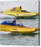 Hydroplane Racing #5 Acrylic Print