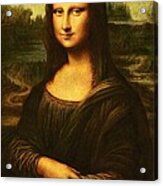 Mona Lisa  #5 Acrylic Print