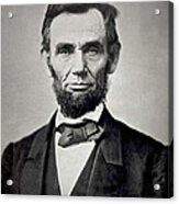 President Abraham Lincoln Acrylic Print