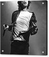 Mick Jaggar - The Rolling Stones #13 Acrylic Print