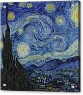 The Starry Night Acrylic Print