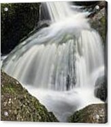 Landscape Of Becky Falls Waterfall In Dartmoor National Park Eng #6 Acrylic Print