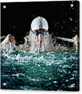 Professional Swimmer #6 Acrylic Print