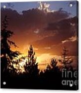 645a Sunset Acrylic Print