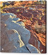 Fire Wave In Valley Of Fire #8 Acrylic Print