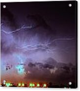 Our 1st Severe Thunderstorms In South Central Nebraska #14 Acrylic Print