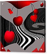 997 -   Deco Cherry Acrylic Print