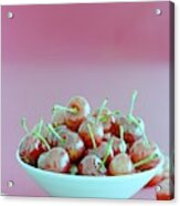 A Bowl Of Cherries Acrylic Print