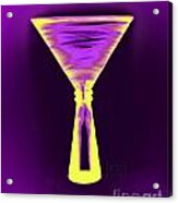 A Complementary Martini Acrylic Print