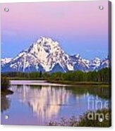 Purple Mountains Majesty Acrylic Print