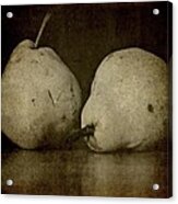 A Pair Of Pears Acrylic Print