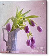 A Spill Of Tulips Acrylic Print