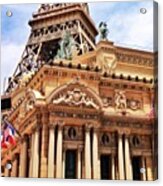 A Taste Of Classic - Paris Hotel And Acrylic Print