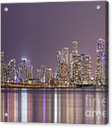A Thousand Lights In The City Acrylic Print
