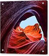 A Wave Of Sandstone Acrylic Print