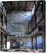 Abandoned Warehouse 2 Acrylic Print