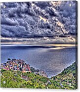 Above Corniglia Acrylic Print