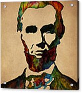 Abraham Lincoln Wise Words Acrylic Print