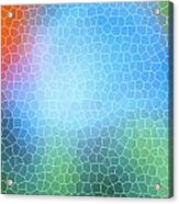 Abstract Glass Pattern Acrylic Print