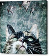 Abyss Cat Nr 2 Acrylic Print