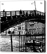 Accademia Bridge - Venice Acrylic Print