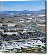 Aerial View, Silicon Valley Business Acrylic Print