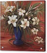 After Noon Lilies Acrylic Print