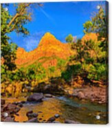 Afternoon Along The Virgin River Acrylic Print